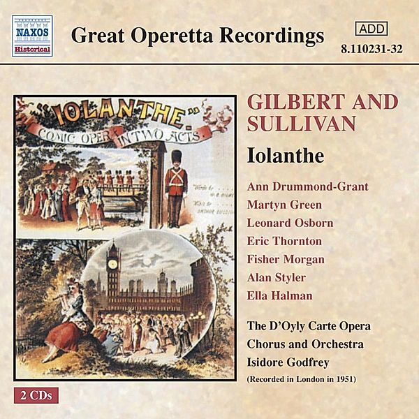 Iolanthe, Godfrey, D'oyly Carte Opera