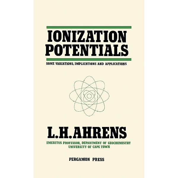 Ionization Potentials, L. H. Ahrens