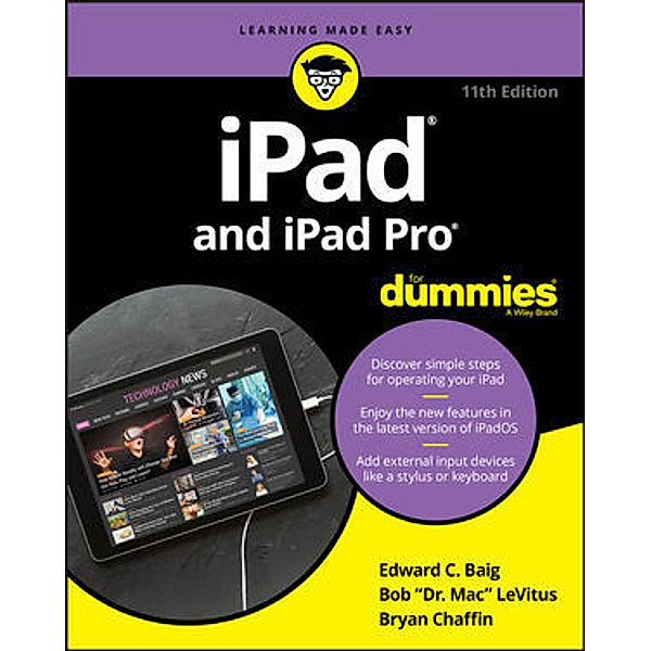 iPad and iPad Pro For Dummies, Edward C. Baig, Bob LeVitus, Bryan Chaffin