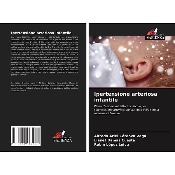 Ipertensione arteriosa infantile, Alfredo Ariel Córdova Vega, Lianet Damas Cuesta, Robin López Leiva