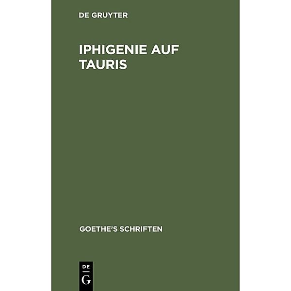 Iphigenie auf Tauris, Johann Wolfgang Goethe