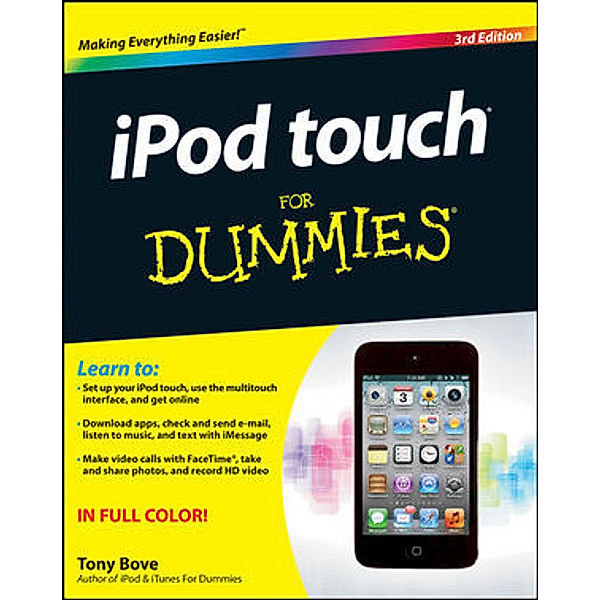 iPod touch For Dummies, Tony Bove