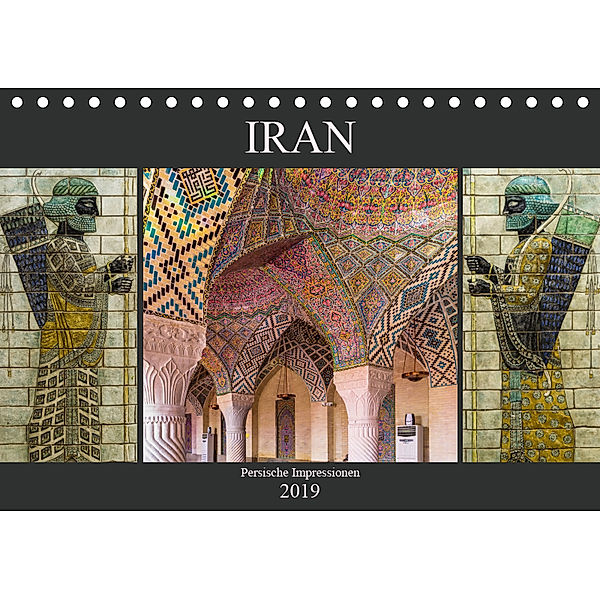 Iran - Persische Impressionen (Tischkalender 2019 DIN A5 quer), Enrico Caccia