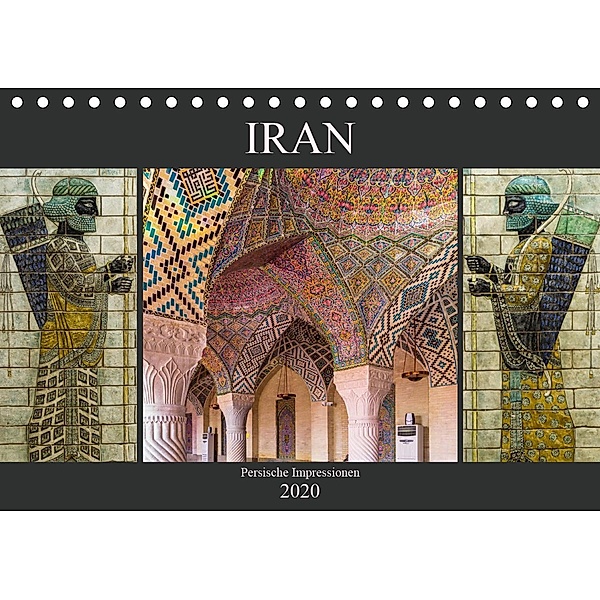 Iran - Persische Impressionen (Tischkalender 2020 DIN A5 quer), Enrico Caccia