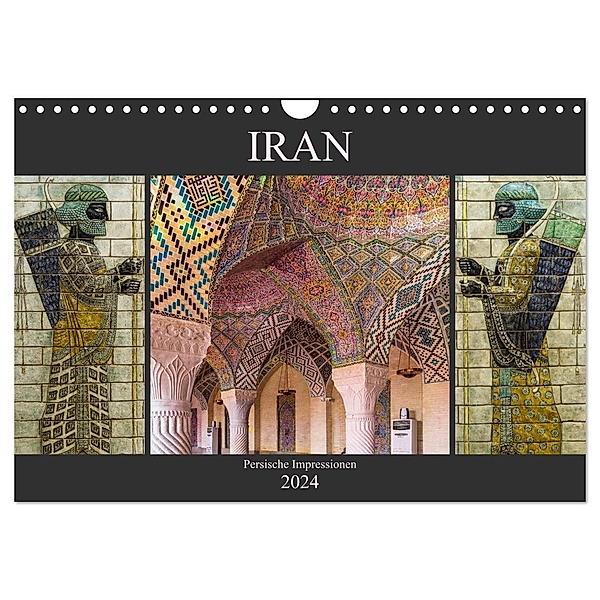 Iran - Persische Impressionen (Wandkalender 2024 DIN A4 quer), CALVENDO Monatskalender, Enrico Caccia