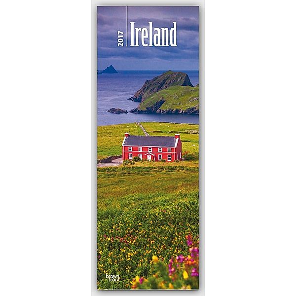 Ireland 2017. Slimline Calendar