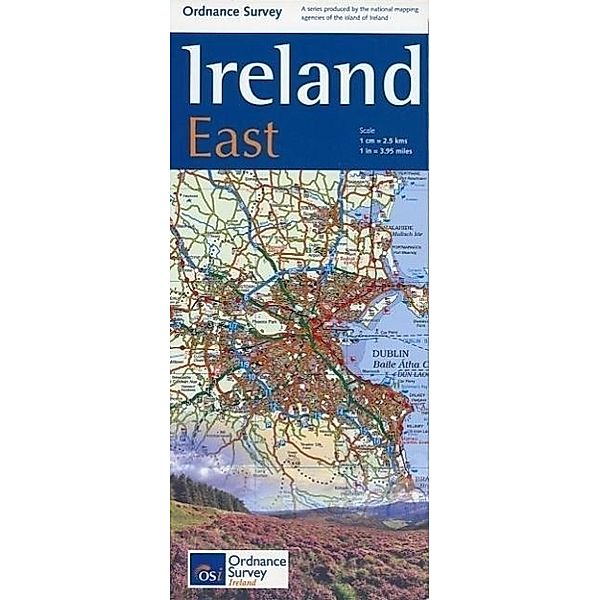 Ireland East  Holiday Map