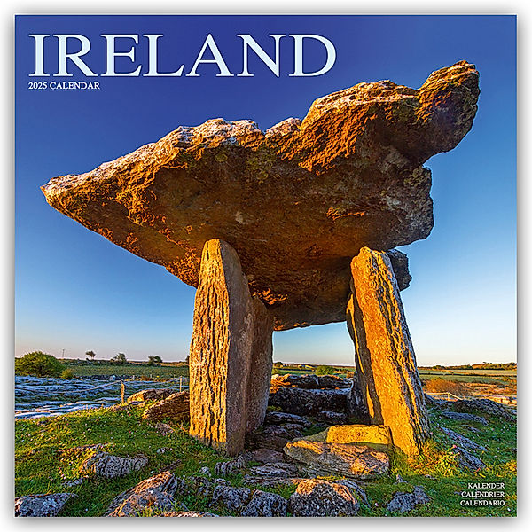 Ireland - Irland 2025 - 16-Monatskalender, Avonside Publishing Ltd