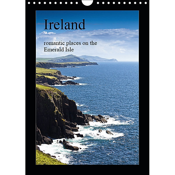 Ireland romantic places on the Emerald Isle (Wall Calendar 2019 DIN A4 Portrait), Holger Hess