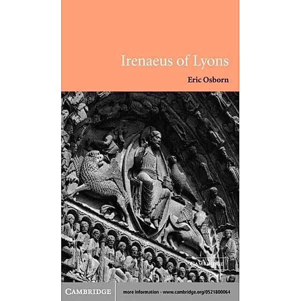 Irenaeus of Lyons, Eric Osborn