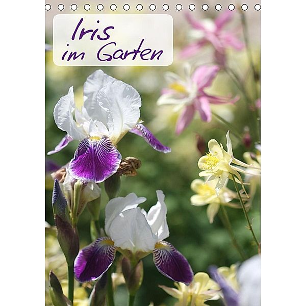 Iris im Garten (Tischkalender 2021 DIN A5 hoch), Gisela Kruse