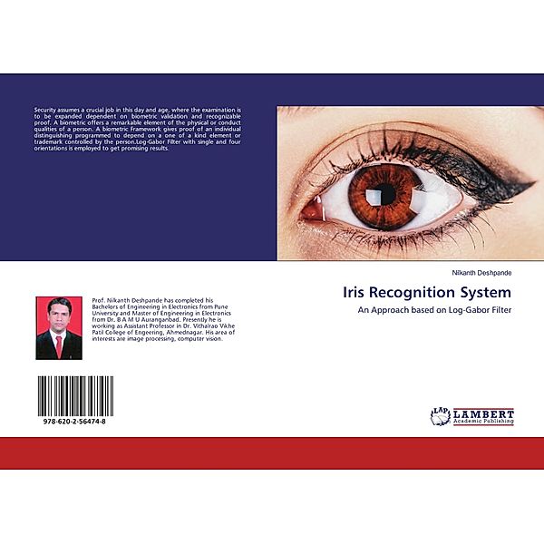 Iris Recognition System, Nilkanth Deshpande