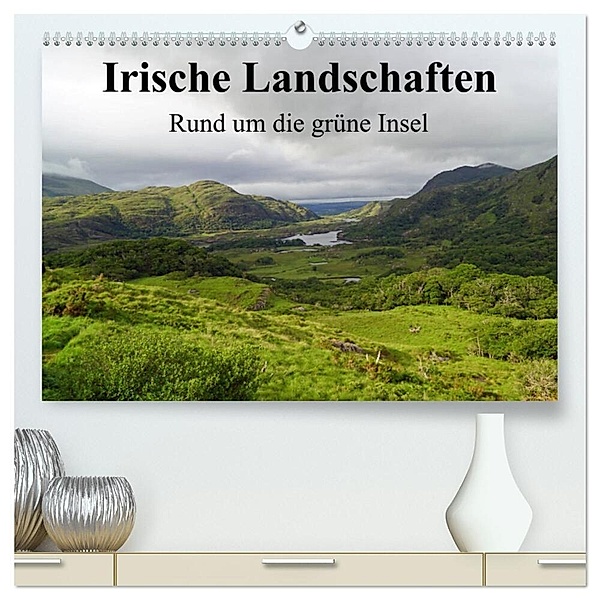 Irische Landschaften - Rund um die grüne Insel (hochwertiger Premium Wandkalender 2024 DIN A2 quer), Kunstdruck in Hochglanz, Babett Paul - Babett's Bildergalerie