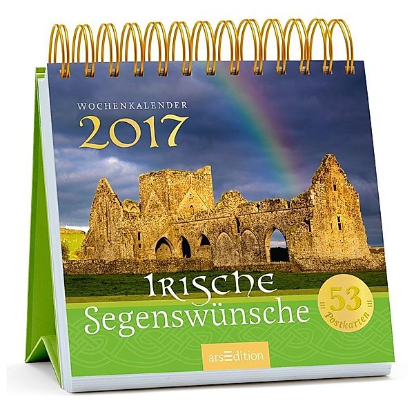 Irische Segenswünsche, Postkartenkalender 2017