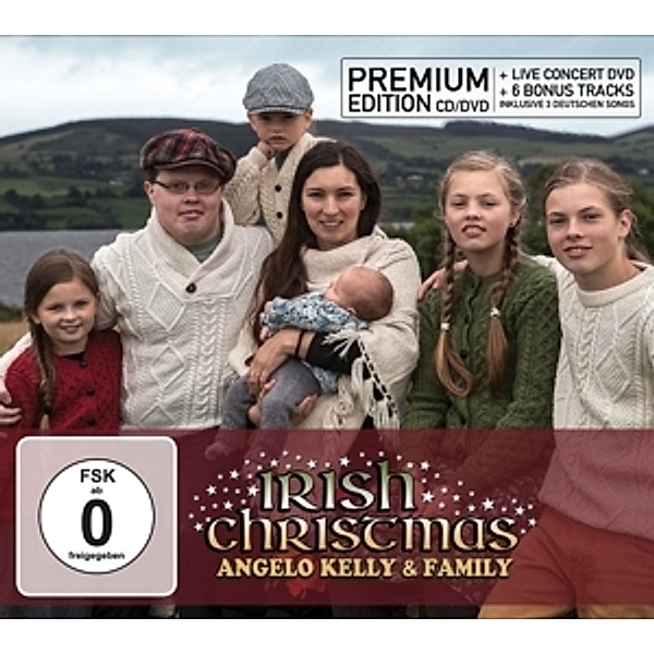Irish Christmas (Exklusive Premium Edition, inkl. Live-DVD + 3 Postkarten), Angelo Kelly & Family