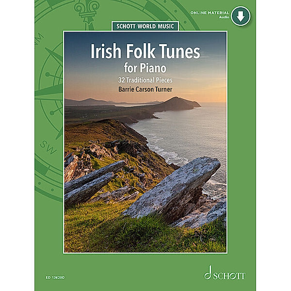 Irish Folk Tunes for Piano, Barrie Carson Turner