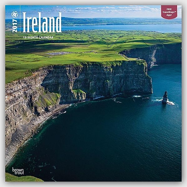 Irland 2017 - 18-Monatskalender mit freier TravelDays-App