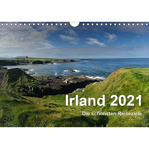 Irland 2021 - Die schönsten Reiseziele (Wandkalender 2021 DIN A4 quer), Frank Zimmermann