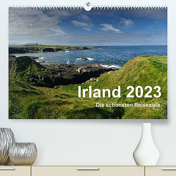 Irland 2023 - Die schönsten Reiseziele (Premium, hochwertiger DIN A2 Wandkalender 2023, Kunstdruck in Hochglanz), Frank Zimmermann