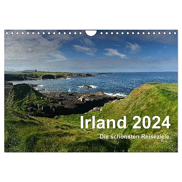 Irland 2024 - Die schönsten Reiseziele (Wandkalender 2024 DIN A4 quer), CALVENDO Monatskalender, Frank Zimmermann