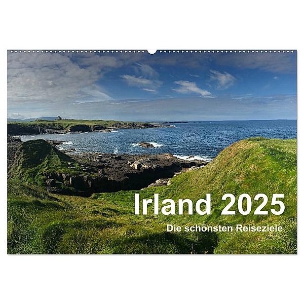 Irland 2025 - Die schönsten Reiseziele (Wandkalender 2025 DIN A2 quer), CALVENDO Monatskalender, Calvendo, Frank Zimmermann
