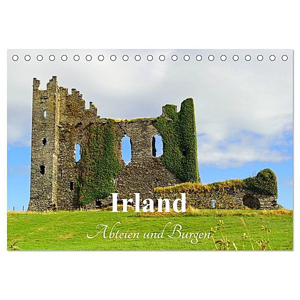 Irland - Abteien und Burgen (Tischkalender 2025 DIN A5 quer), CALVENDO Monatskalender, Calvendo, Babett Paul - Babett's Bildergalerie