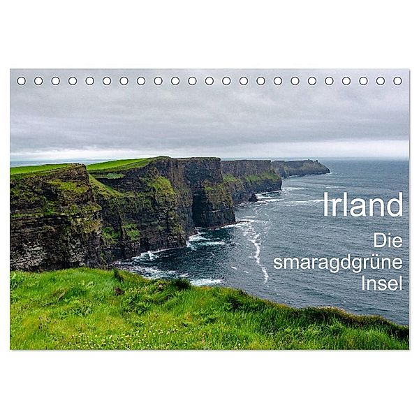 Irland - Die smaragdgrüne Insel (Tischkalender 2024 DIN A5 quer), CALVENDO Monatskalender, Stefan Tesmar