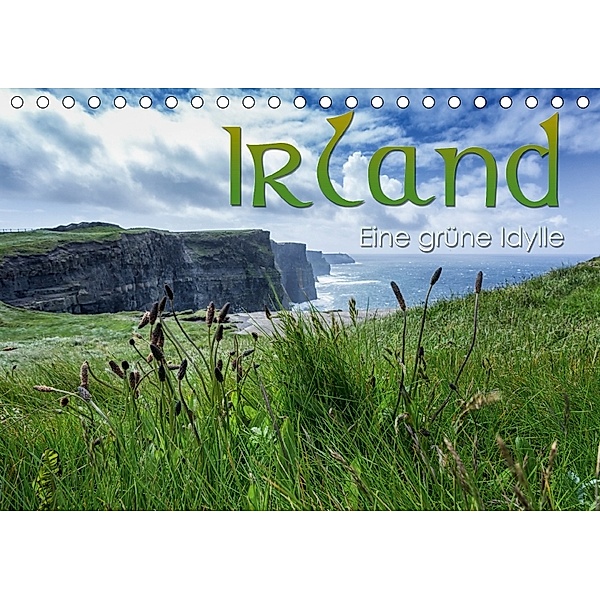Irland - eine grüne Idylle (Tischkalender 2018 DIN A5 quer) Dieser erfolgreiche Kalender wurde dieses Jahr mit gleichen, Manuel Lichtenberger