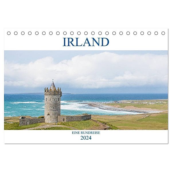 Irland - Eine Rundreise (Tischkalender 2024 DIN A5 quer), CALVENDO Monatskalender, pixs:sell@fotolia; pixs:sell@Adobe Stock