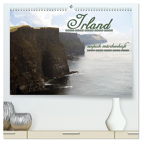 Irland einfach märchenhaft (hochwertiger Premium Wandkalender 2025 DIN A2 quer), Kunstdruck in Hochglanz, Calvendo, Karsten Schröder