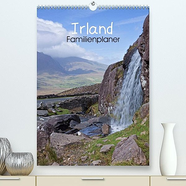 Irland Familienplaner (Premium, hochwertiger DIN A2 Wandkalender 2023, Kunstdruck in Hochglanz), Andrea Potratz