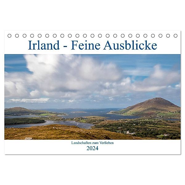 Irland - Feine Ausblicke (Tischkalender 2024 DIN A5 quer), CALVENDO Monatskalender, Akrema-Photograhy