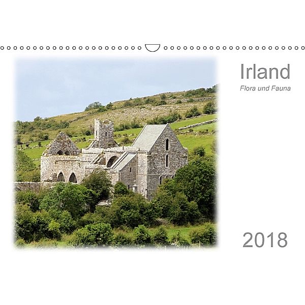 Irland - Flora und Fauna (Wandkalender 2018 DIN A3 quer) Dieser erfolgreiche Kalender wurde dieses Jahr mit gleichen Bil, Jutta Menssen