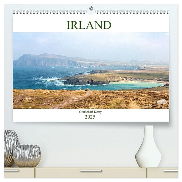 Irland - Grafschaft Kerry (hochwertiger Premium Wandkalender 2025 DIN A2 quer), Kunstdruck in Hochglanz, Calvendo, pixs:sell