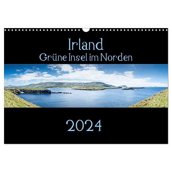 Irland - Grüne Insel im Norden (Wandkalender 2024 DIN A3 quer), CALVENDO Monatskalender, Markus Gann (magann)