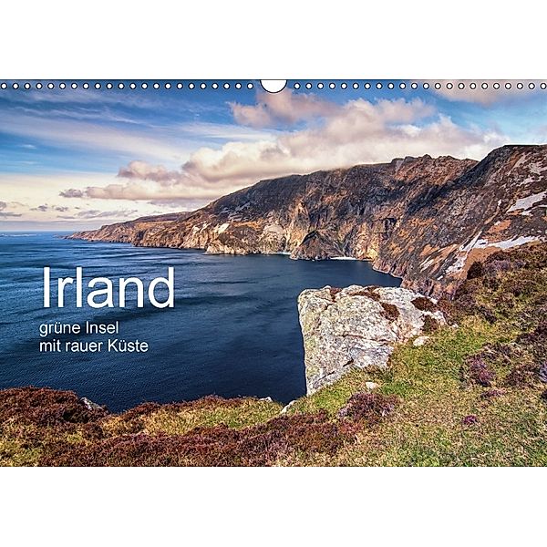 Irland, grüne Insel mit rauer Küste (Wandkalender 2018 DIN A3 quer), Jan Roskamp