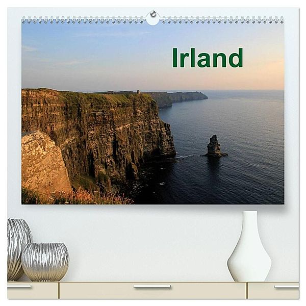 Irland (hochwertiger Premium Wandkalender 2024 DIN A2 quer), Kunstdruck in Hochglanz, www.cknof.de, Claudia Knof