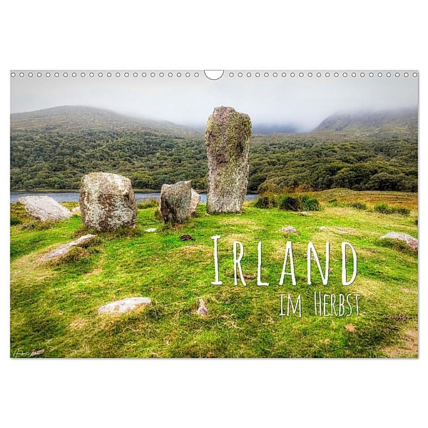 Irland im Herbst (Wandkalender 2024 DIN A3 quer), CALVENDO Monatskalender, Heribert Adams -Lensviper-