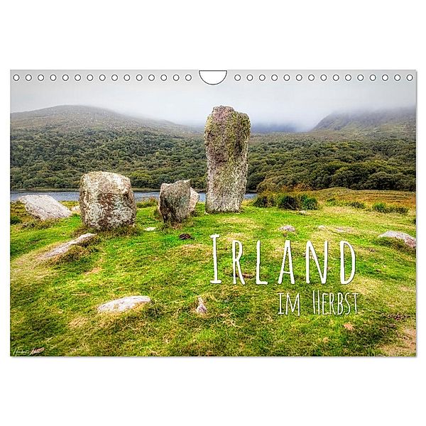 Irland im Herbst (Wandkalender 2024 DIN A4 quer), CALVENDO Monatskalender, Heribert Adams -Lensviper-