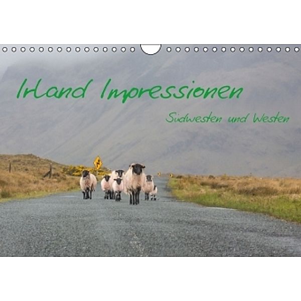 Irland Impressionen Südwesten und Westen (Wandkalender 2014 DIN A4 quer), Falk Härting