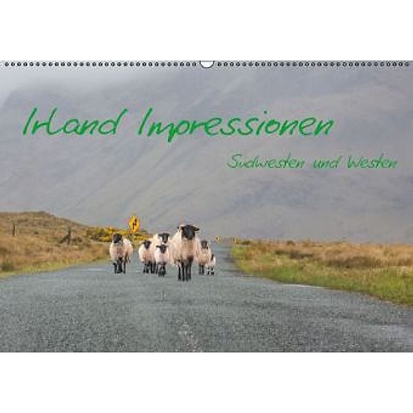 Irland Impressionen Südwesten und Westen (Wandkalender 2015 DIN A2 quer), Falk Härting