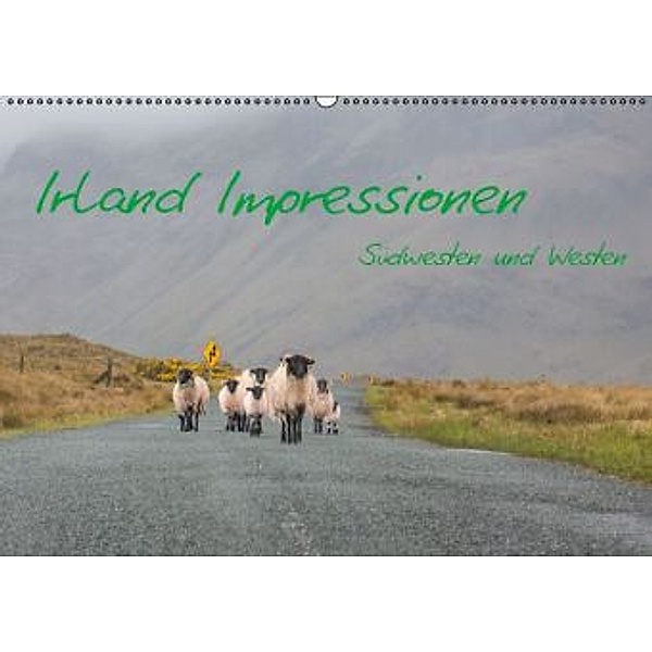 Irland Impressionen Südwesten und Westen (Wandkalender 2016 DIN A2 quer), Falk Härting
