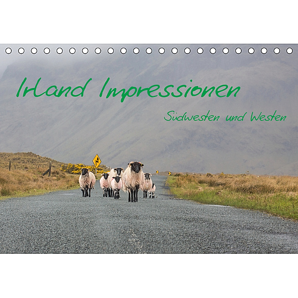 Irland Impressionen Südwesten und Westen (Tischkalender 2019 DIN A5 quer), Falk Härting