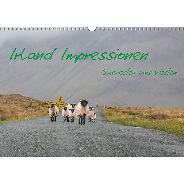 Irland Impressionen Südwesten und Westen (Wandkalender 2021 DIN A3 quer), Falk Härting