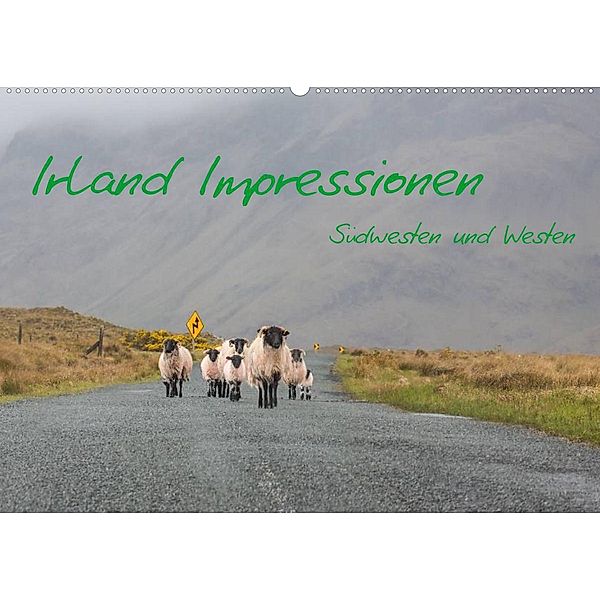 Irland Impressionen Südwesten und Westen (Wandkalender 2023 DIN A2 quer), Falk Härting