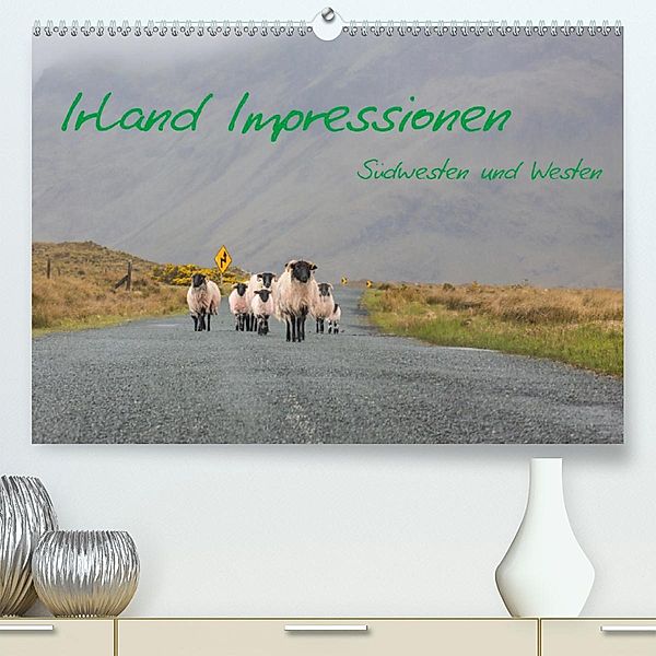 Irland Impressionen Südwesten und Westen(Premium, hochwertiger DIN A2 Wandkalender 2020, Kunstdruck in Hochglanz), Falk Härting