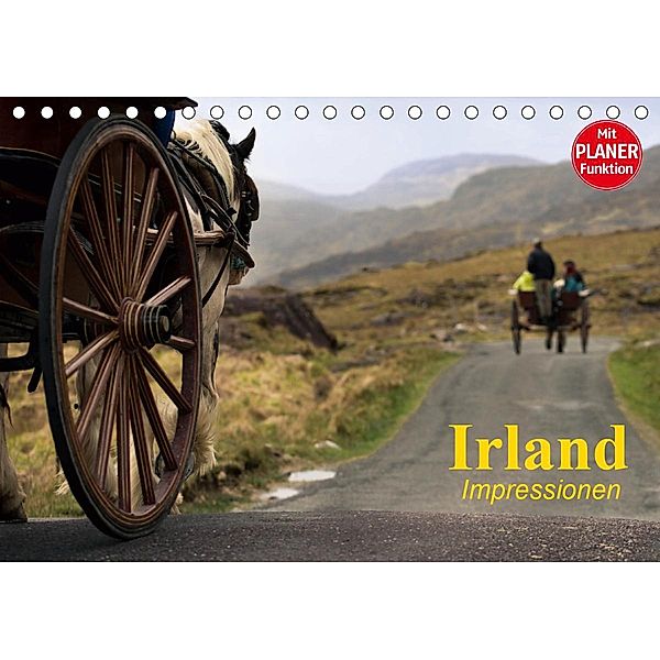 Irland. Impressionen (Tischkalender 2021 DIN A5 quer), Elisabeth Stanzer