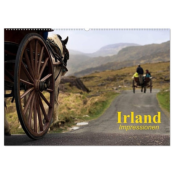 Irland - Impressionen (Wandkalender 2024 DIN A2 quer), CALVENDO Monatskalender, Elisabeth Stanzer