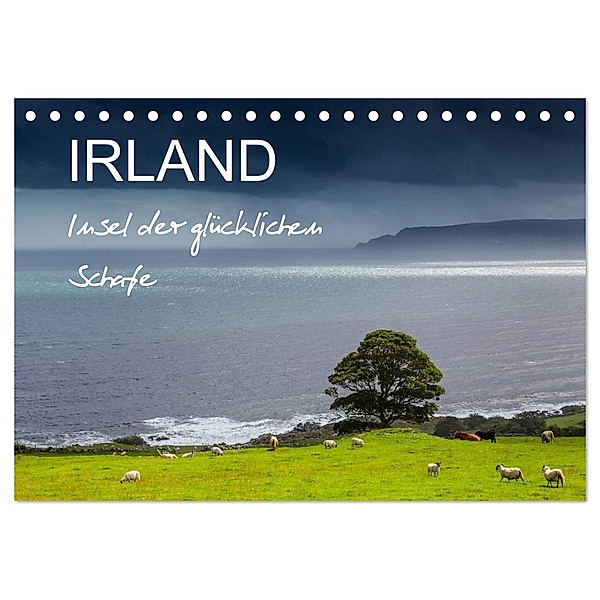 IRLAND - Insel der glücklichen Schafe (Tischkalender 2024 DIN A5 quer), CALVENDO Monatskalender, Ferry Böhme