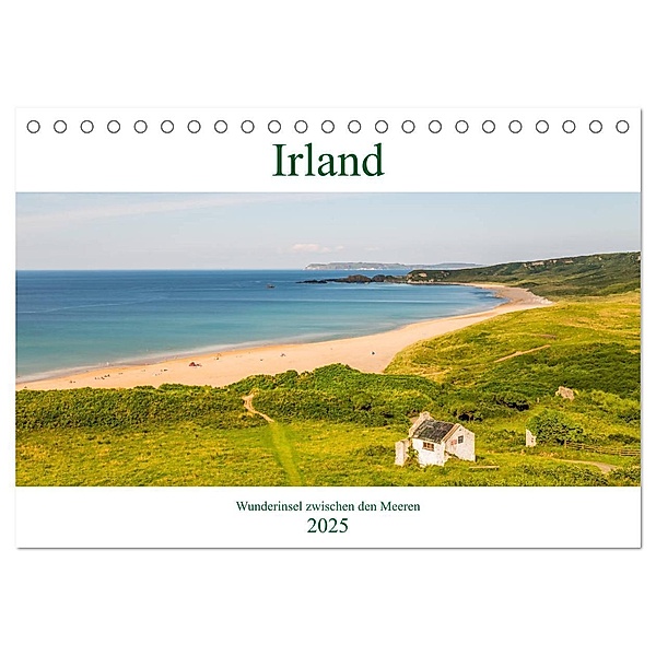 Irland. Insel zwischen den Meeren (Tischkalender 2025 DIN A5 quer), CALVENDO Monatskalender, Calvendo, TEKTUR